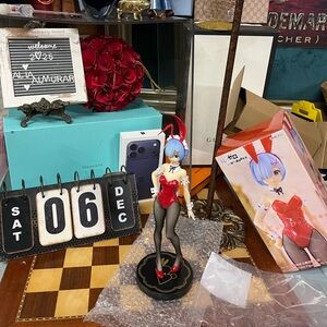 Re Zero Rem Figure BiCute Bunnies Red Color Ver. FuRyu New Authentic JP